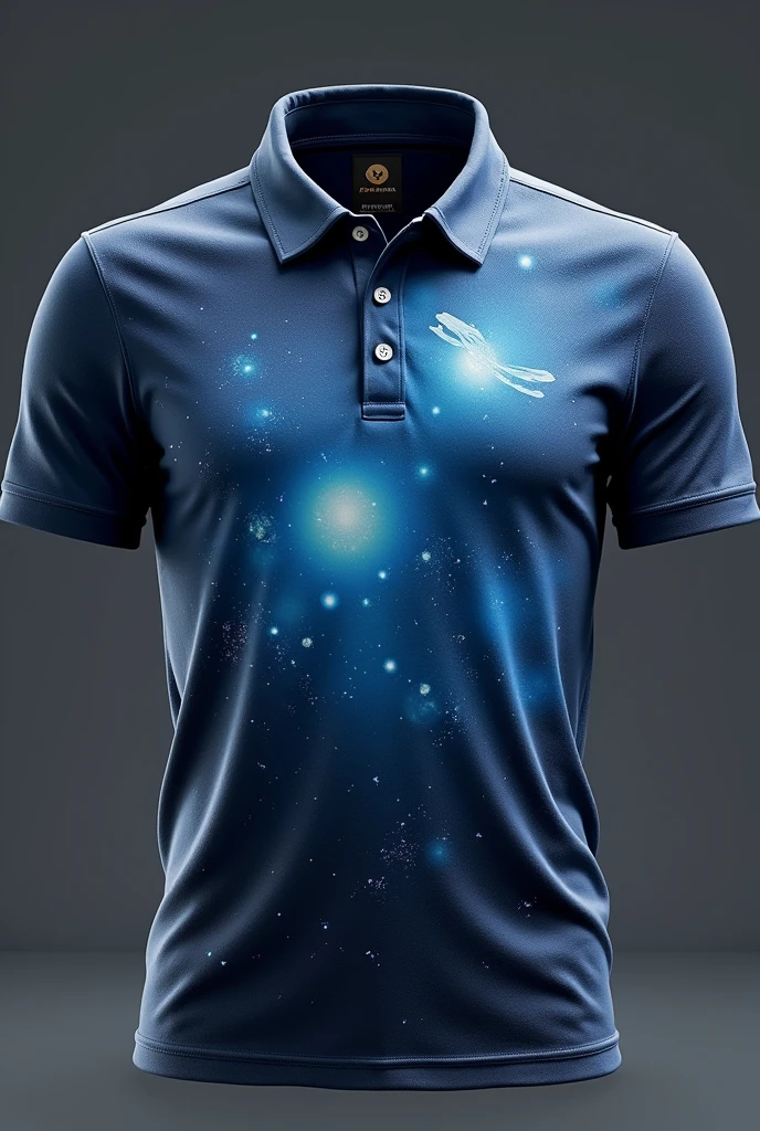 Create me a jersey polo-shirt full sublimation 
for codm in image of 4 Celestial
