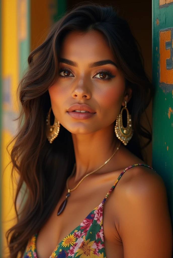 a Colombian woman