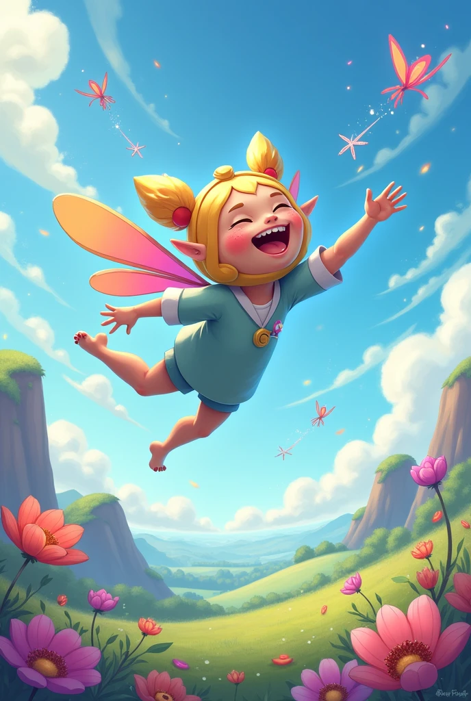 Nino flying