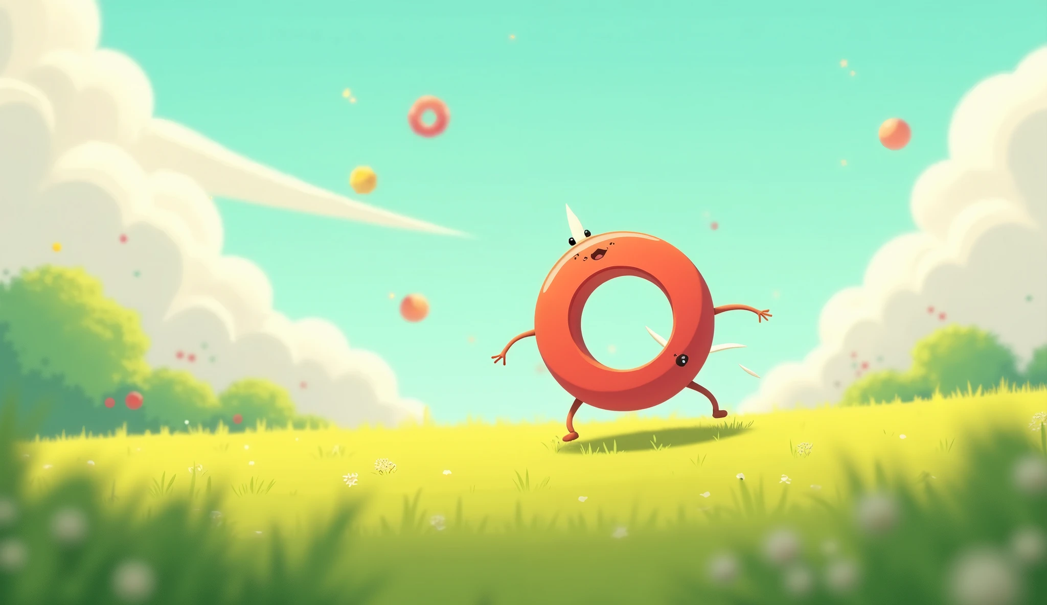 Circle, circle, round and round,  
In the air, on the ground.  
Like a wheel, it rolls away,  
A perfect circle every day.for kids cartoon