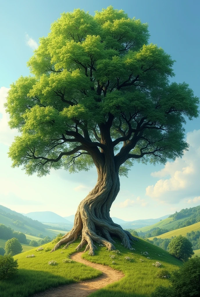 Naturalism tree image for instagram