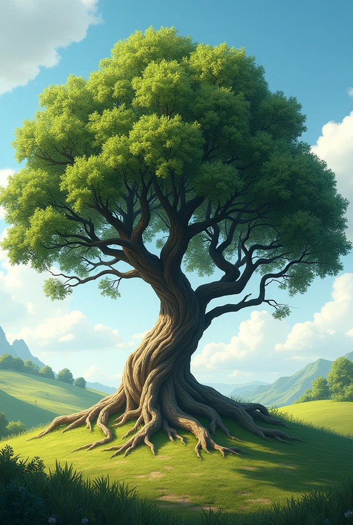 Naturalism tree image for instagram