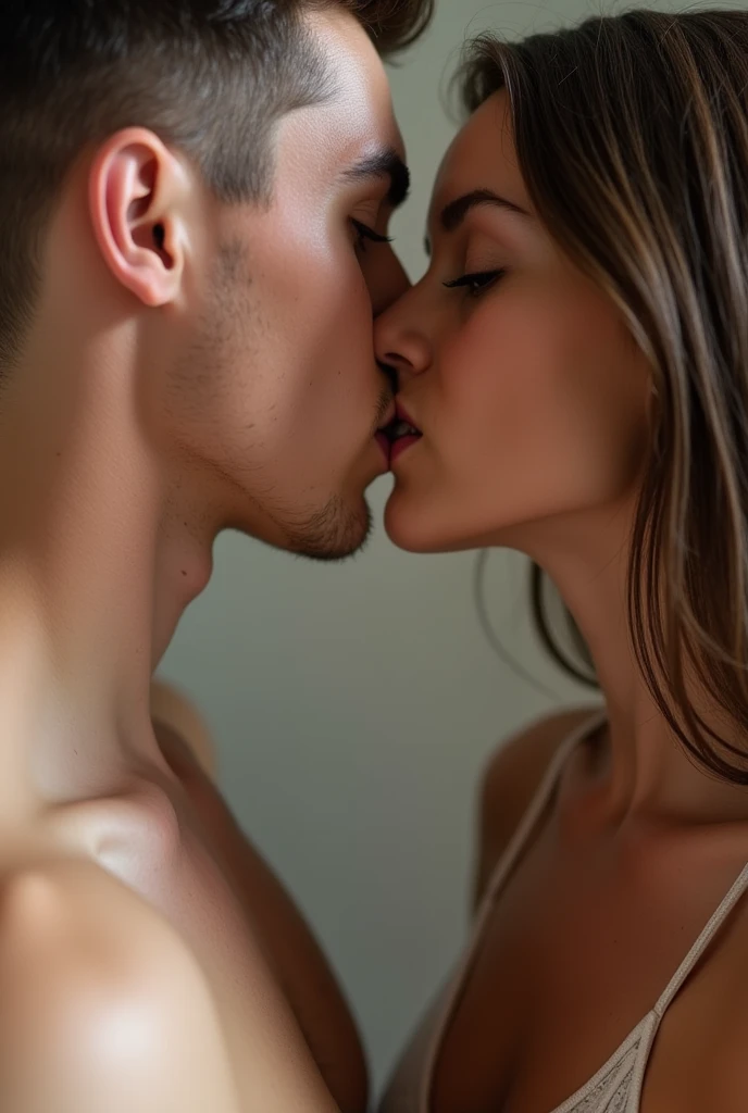 A cute girl sucking a guy&#39;s penis 