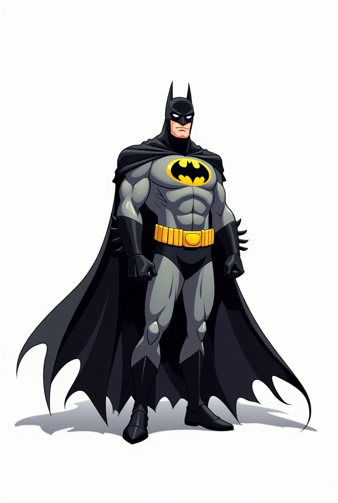 batman cartoon, white background