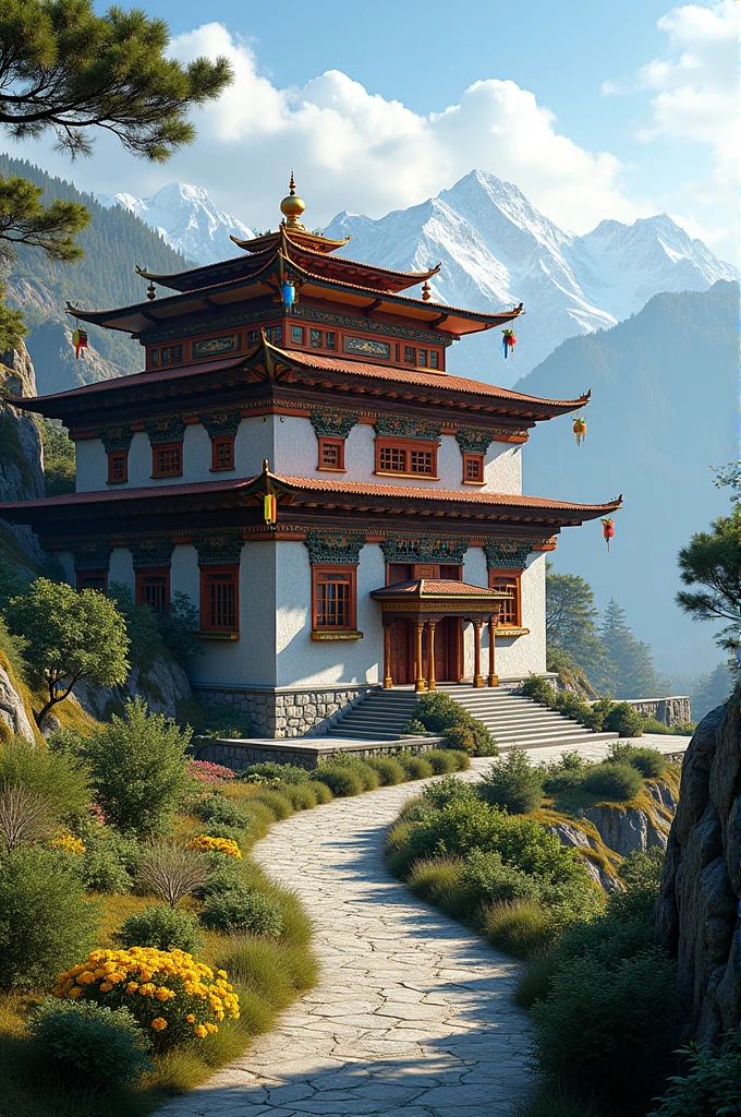 Bhutanese house