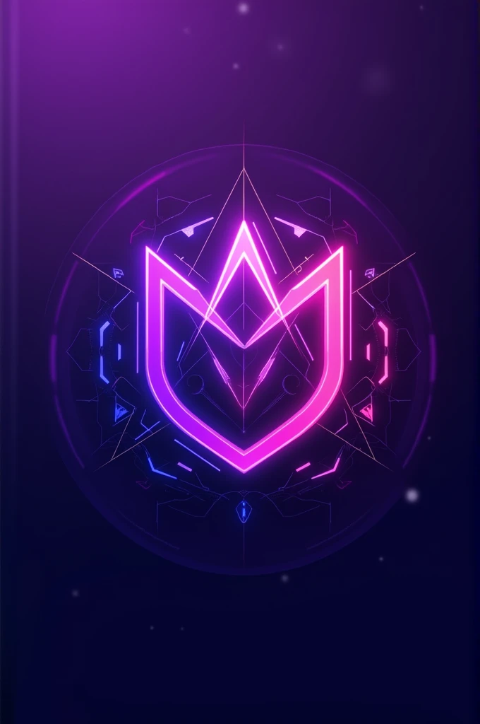 Art hacker/ purple backdrop/ logo / name:unban