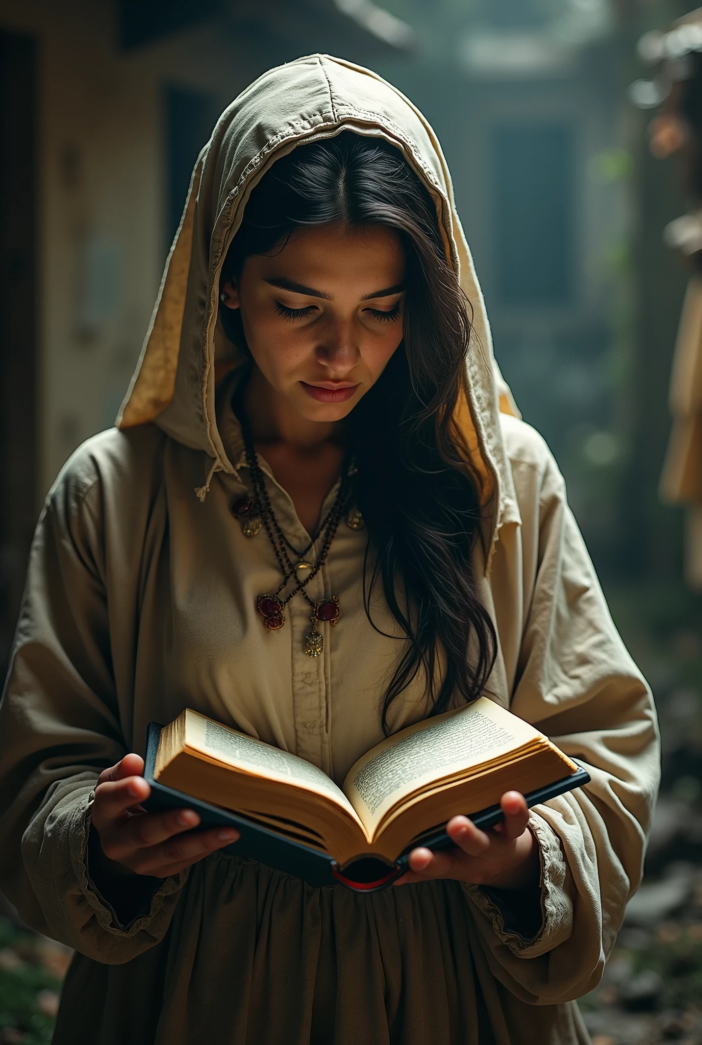 One day, Amina was traveling in a small village. An old and deserted house was seen on the way. Out of curiosity, she went inside the house. Everything inside the house was mysterious and dilapidated, as if no one had been there for years. When she went inside, she found a strange book. As soon as she opened the book, she was amazed as her name was written on each page and the story was narrating the events around her. Amina got scared and immediately closed the book, but as she started to go back, she saw an old woman standing at the door. The old woman said softly, "Daughter, this book is not for you, but for you to learn that every action in life has an end." Amina asked, "Can this book change my destiny?"

The old woman smiled and replied, "No, not the book, but your actions can change your destiny. Whatever you do, do it thoughtfully, because every action has a consequence."

Amina put the book back and came out thinking. After that day, he always acted thoughtfully and prosperity came into his life.