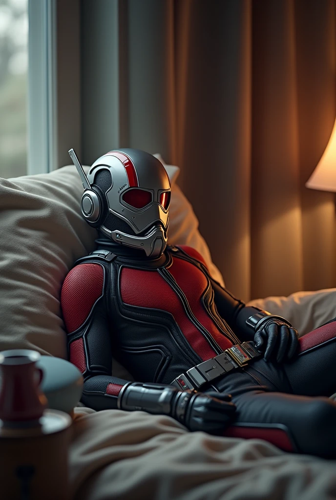 Ant man who wants to sleep