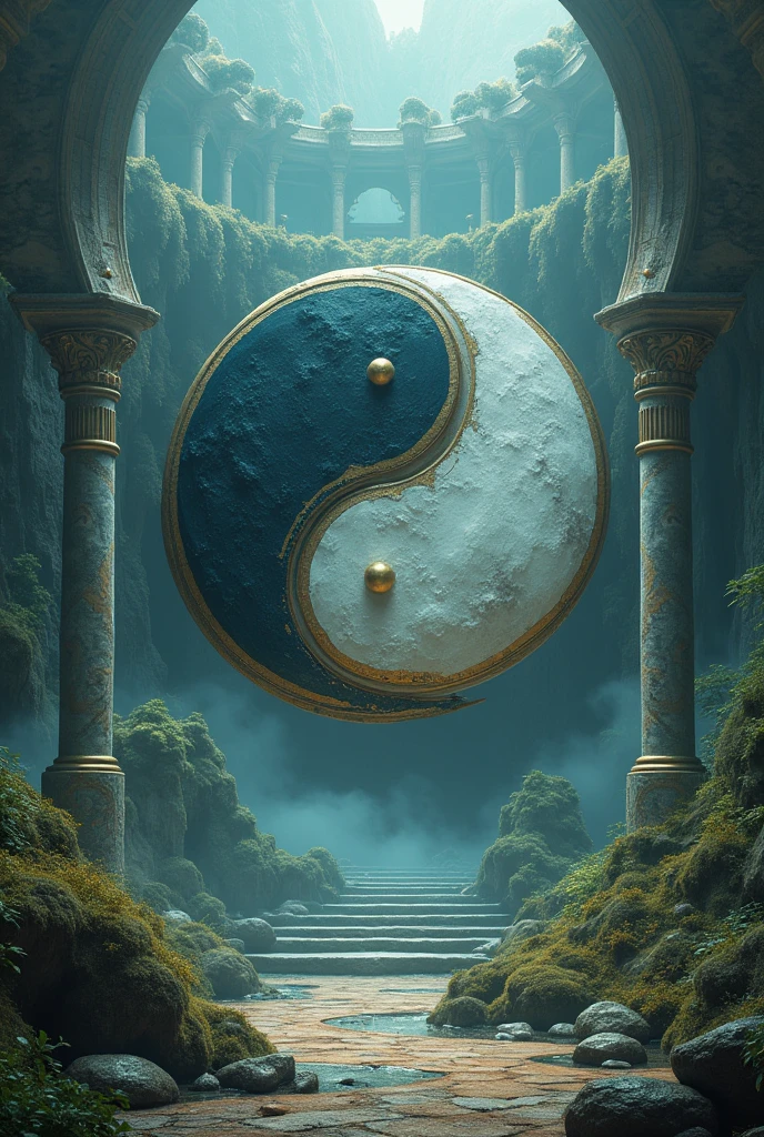 yin yang, canons, Fantastic, 4K
