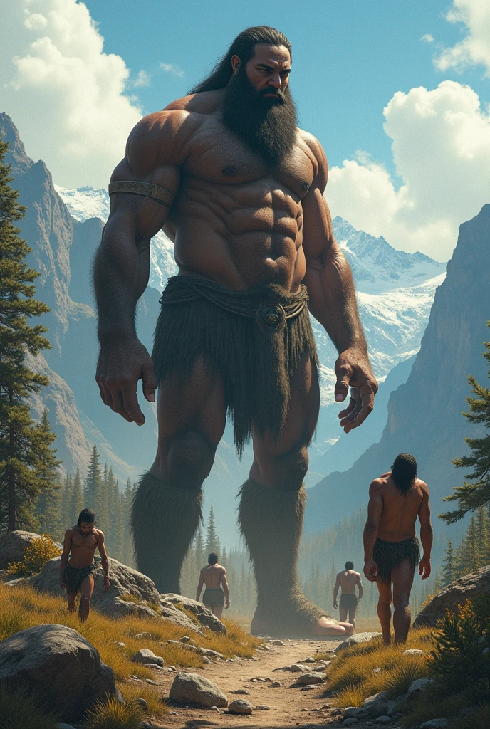 In the south of the continent (when we reached the south)
the Patagonians lived, descendants of the classical giants, that they were people three meters tall. And some shipwrecked sailor had seen Indians who had their heads on their chests, neckless
(There are still some, especially among the Mayans of Central America); and others with only one foot, but very big, under whose shade they used to sit and rest.
