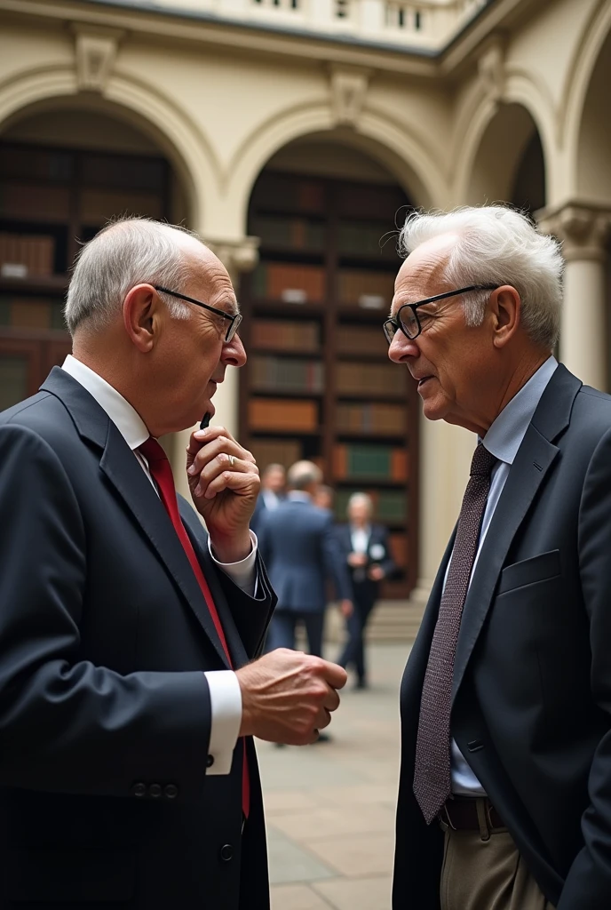professores conversando