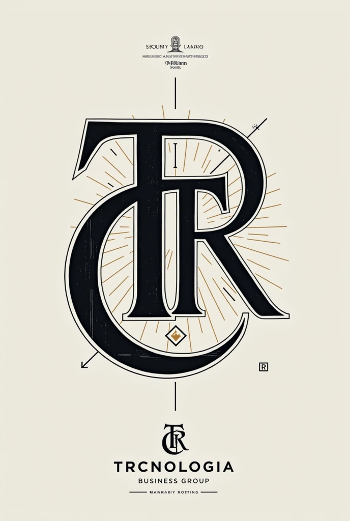 LOGO WITH LETTERS FOR TRCNOLOGIA BUSINESS GROUP, RAW MATERIAL, WATCHMAKING