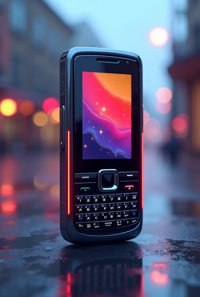 BLACKBERRY'S 2007-INSPIRED FLAT-SCREEN PHONE ENHANCED WITH FLASH,VIDEO RECORDING AND COLOR CHANGE