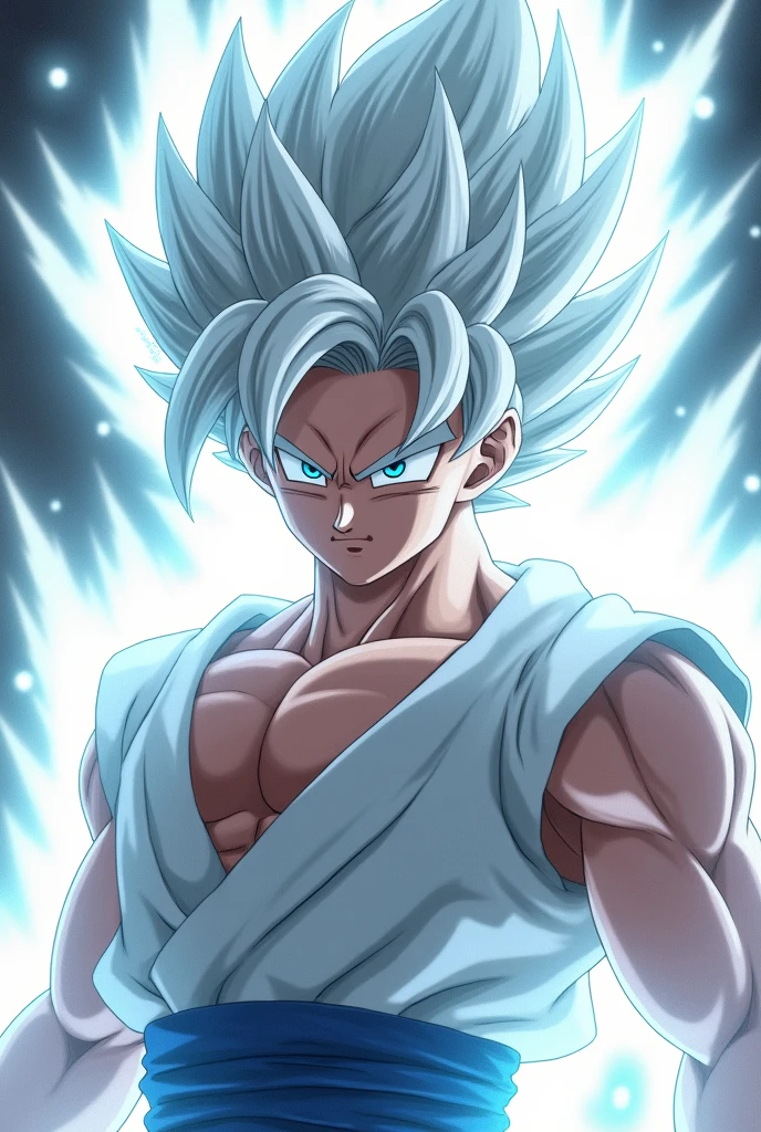 best quality, masterpiece, (realistic:1.2), son_goku, ultra_instinct, white_hair, aura, white aura, portrait
verybadimagenegative_v1.3, ng_deepnegative_v1_75t, (ugly face:0.8),cross-eyed,sketches, (worst quality:2), (low quality:2), (normal quality:2), lowres, normal quality, ((monochrome)), ((grayscale)), skin spots, acnes, skin blemishes, bad anatomy, DeepNegative, facing away, tilted head, {Multiple people}, lowres, bad anatomy, bad hands, text, error, missing fingers, extra digit, fewer digits, cropped, worstquality, low quality, normal quality, jpegartifacts, signature, watermark, username, blurry, bad feet, cropped, poorly drawn hands, poorly drawn face, mutation, deformed, worst quality, low quality, normal quality, jpeg artifacts, signature, watermark, extra fingers, fewer digits, extra limbs, extra arms,extra legs, malformed limbs, fused fingers, too many fingers, long neck, cross-eyed,mutated hands, polar lowres, bad body, bad proportions, gross proportions, text, error, missing fingers, missing arms, missing legs, extra digit, extra arms, extra leg, extra foot, ((repeating hair))
