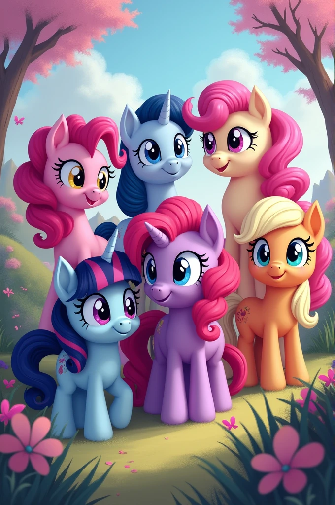 My Little Pony Toys The Mane 6 Ponies Collection