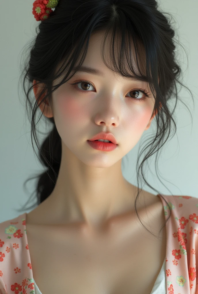 (((photorealistic)))	Photorealistic
((realistic))	Realistic、Realistic
(ultra high definition)	Ultra-high definition best quality masterpiece ray tracung japanese female yoshioka riho
((super fine face))	Super detailed face 1 girl one woman cheongsam naked upper body whole body looking at viewer	　Looking at meFront view
