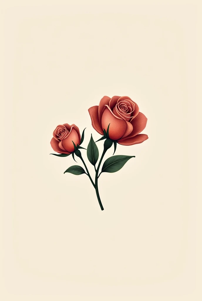 Create a professional logo for a branded coffee company " the roses" Spanish format 
