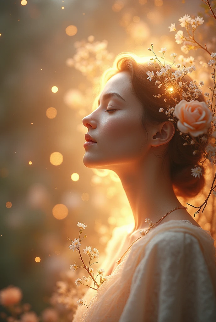 “As love grows inside you, beauty grows. Because love is the beauty of the soul”