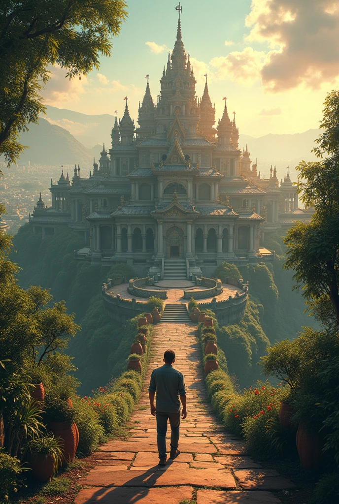 absurdities, High resolution, ultra detailed, (1 girl:1.3),
BREAK
, Design a beautiful temple scene, with intricate architecture, lush gardens, and a sense of peace and spirituality..
BREAK
, Create an image of a destructive demon., with fearsome features, dark powers, and a thirst for chaos and ruin.
BREAK
, Design an image with a fisheye lens effect, capturing a wide field of view with a distinctive, curved perspective.
BREAK
, Create a rooftop view in an urban environment, with panoramic cityscapes, dramatic horizons, and a feeling of elevation.
BREAK
, Illustrates a tender moment between a father and son., capturing your link, amar, and connection.
BREAK
, Illustrate an image using pointillism., with small dots of color meticulously placed to create a cohesive and visually stunning whole.