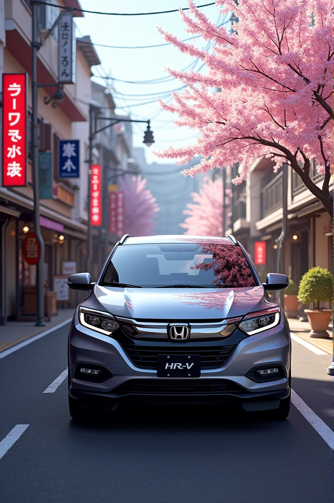 honda hrv at japan streets