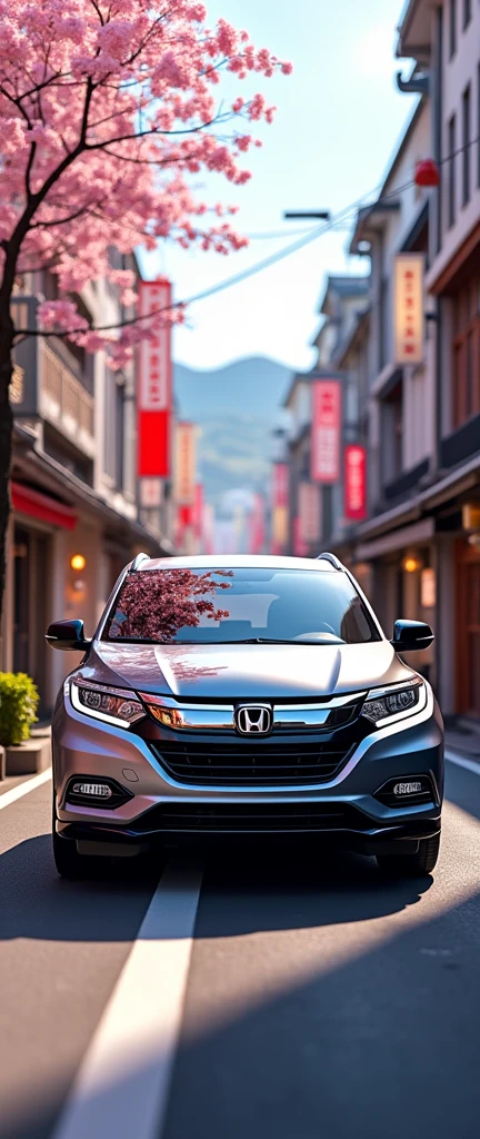honda hrv at japan streets