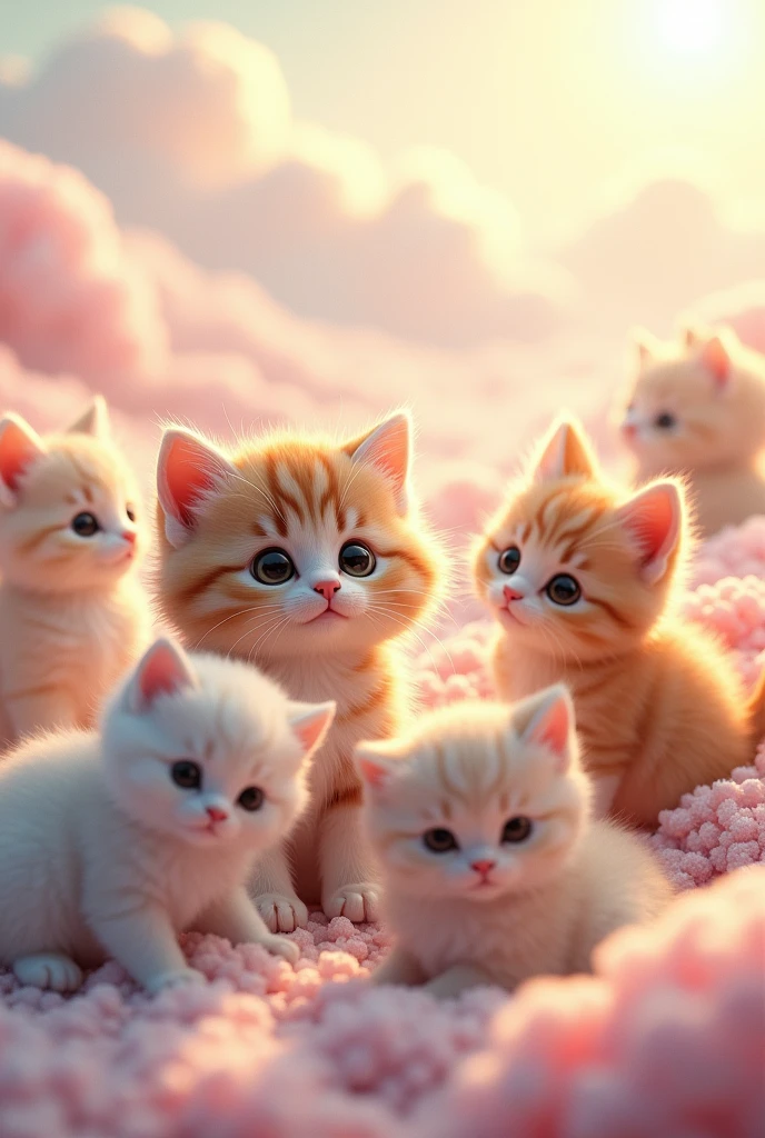 All the characters are kittens。
Dream for the future