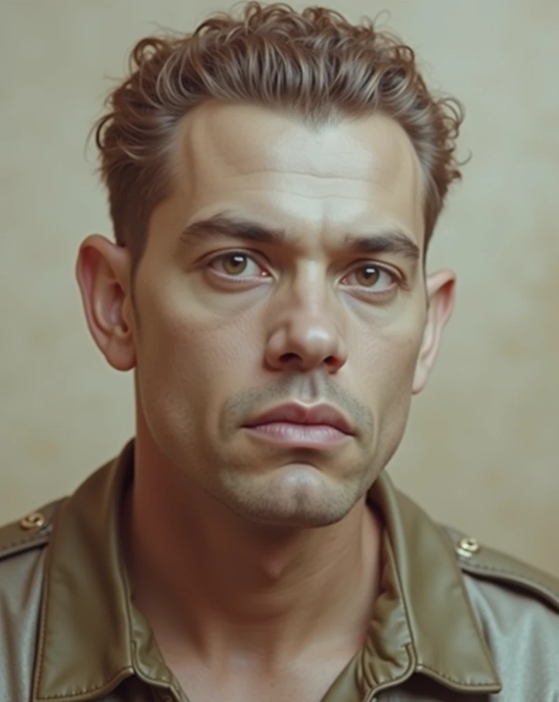 photorealistic retro portrait of Petronio Alvarez the cuco, incredibly detailed face, beautiful eyes, detailed facial features, intricate hairstyle, dramatic lighting, warm color palette, cinematic composition, masterfully rendered, hyper-realistic, high-quality, 8k, photographic