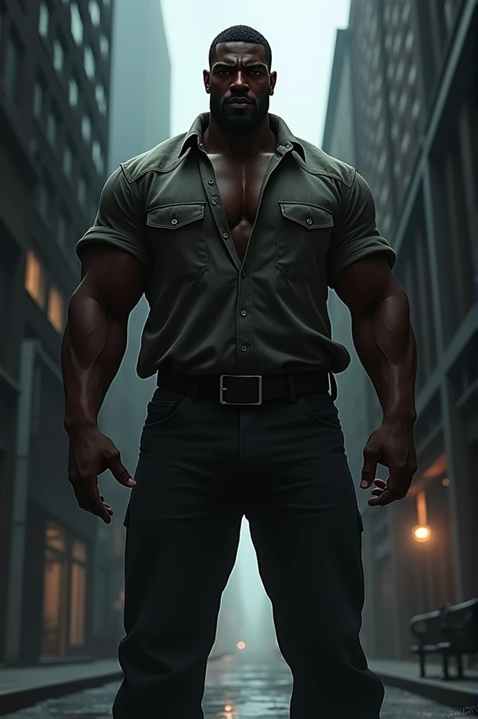 Big Black man