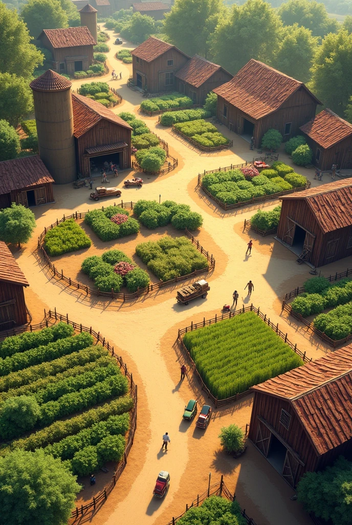 agricultural on a corner that bears the name ANIMAS