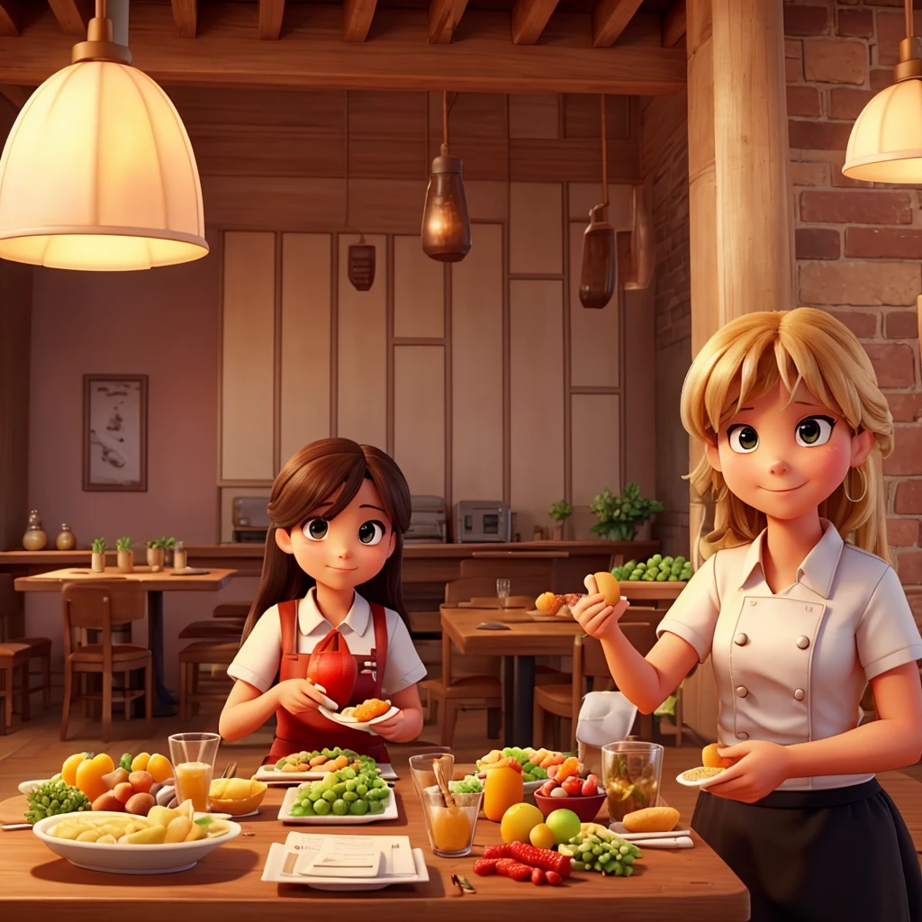 imagem com tudo isso:
1. **Menu**
2. **Waiter/Waitress**
3. **Table**
4. **Chair**
5. **Bill**
6. **Reservation**
7. **Appetizer**
8. **Main Course**
9. **Dessert**
10. **Drink**
11. **Chef**
12. **Kitchen**
13. **Waitlist**
14. **Utensils**
15. **Plate**
16. **Glass**
17. **Napkin**
18. **Specials**
19. **Order**
20. **Cook**
21. **Check**
22. **Tip**
23. **Buffet**
24. **Starter**
25. **Takeout**
26. **Apple**
27. **Banana**
28. **Orange**
29. **Grapes**
30. **Strawberry**