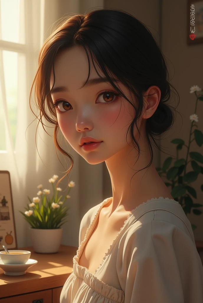 Alina's life was simple, but she found joy in the little things