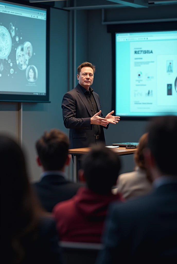 Alon musk was teaching