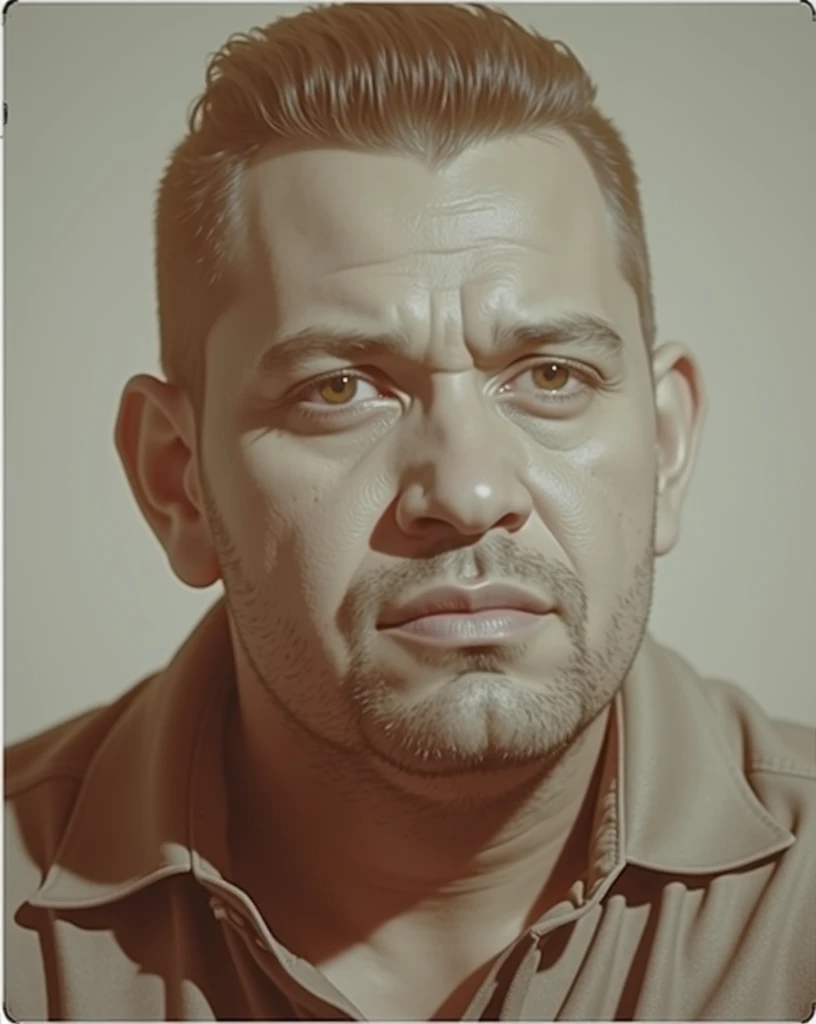 photorealistic retro portrait of Petronio Alvarez the cuco, incredibly detailed face, beautiful eyes, detailed facial features, intricate hairstyle, dramatic lighting, warm color palette, cinematic composition, masterfully rendered, hyper-realistic, high-quality, 8k, photographic