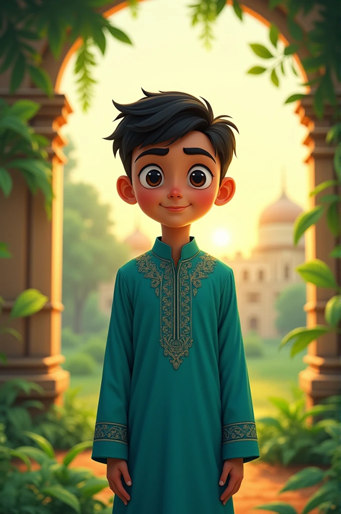 A INDIAN TEENAGER BOY