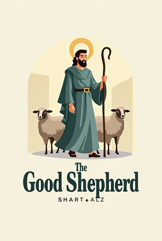 Logo for a chemical company that produces chlorine and soap air freshener called The Good Shepherd