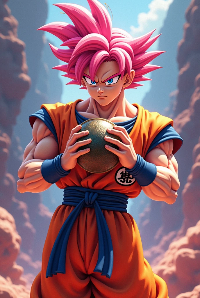 Goku Rose playing the cuica.