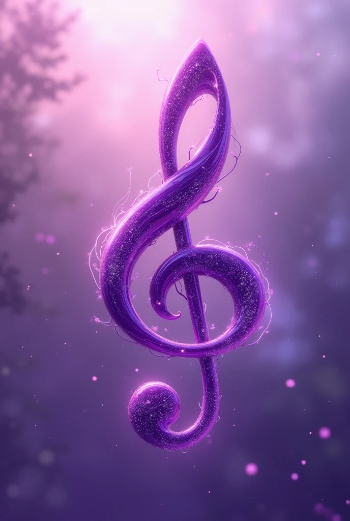 Word melody purple color