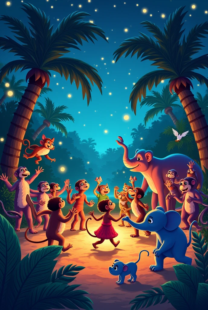 Welcome to the jungle, it’s a dance party tonight!
The animals are groovin’, everything’s just right.