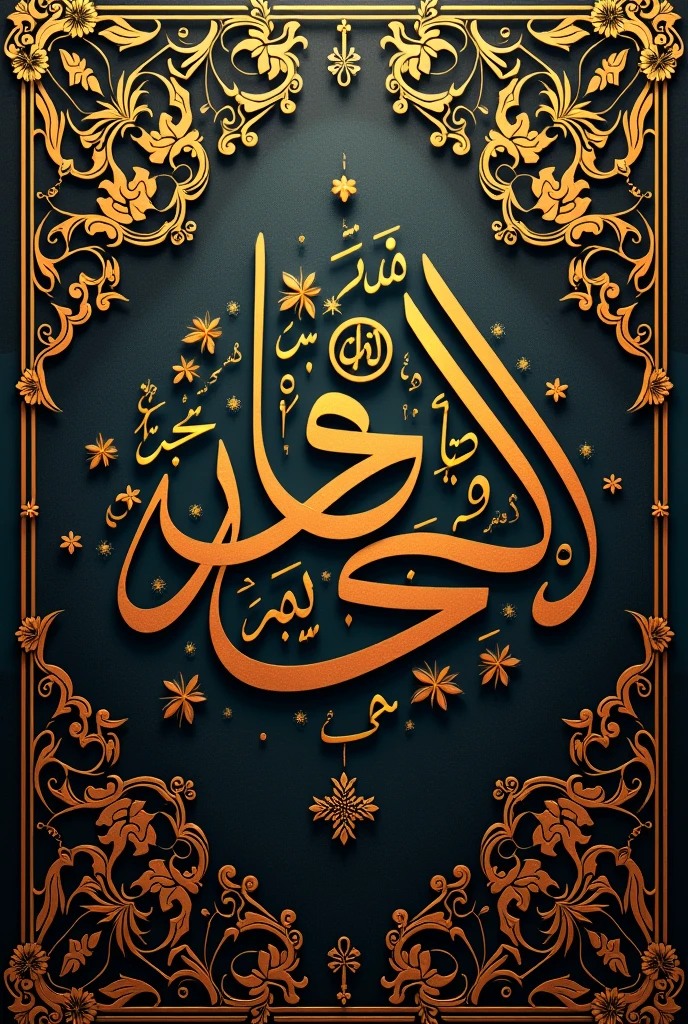 arabic nice calligraphy background hd