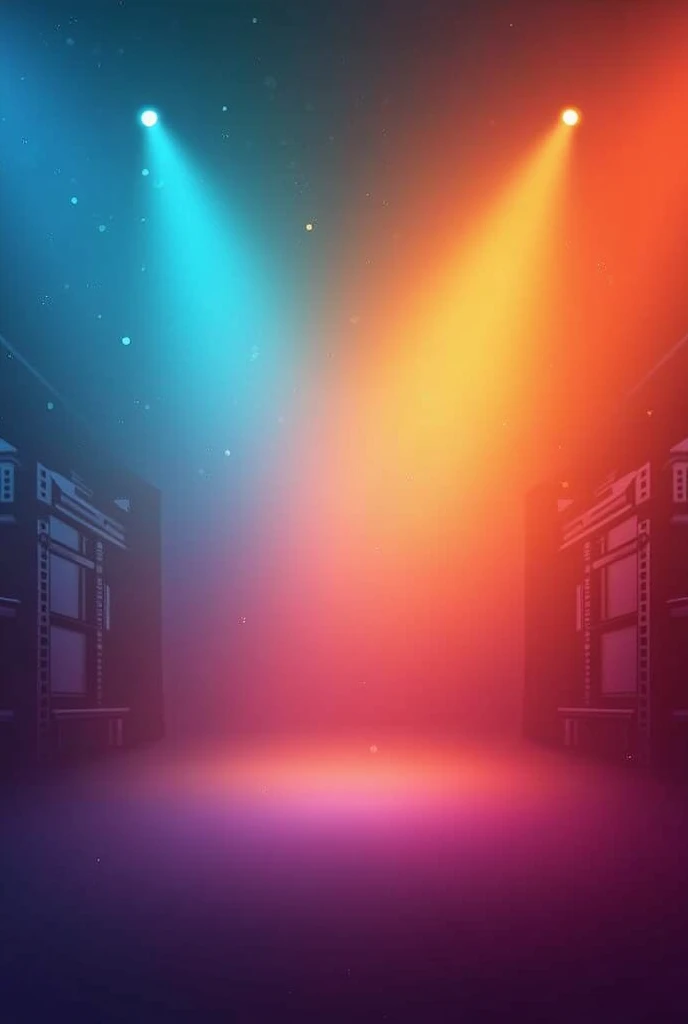 Multi color background for movie app