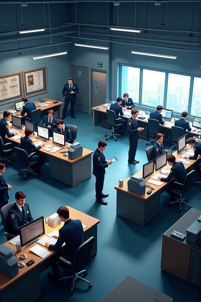 More than 10 people stood up,In the conference room,Everyone(Look towards the door:1.2)'s(Two men:1.5),, 8K, Super detail, ccurate, Best quality