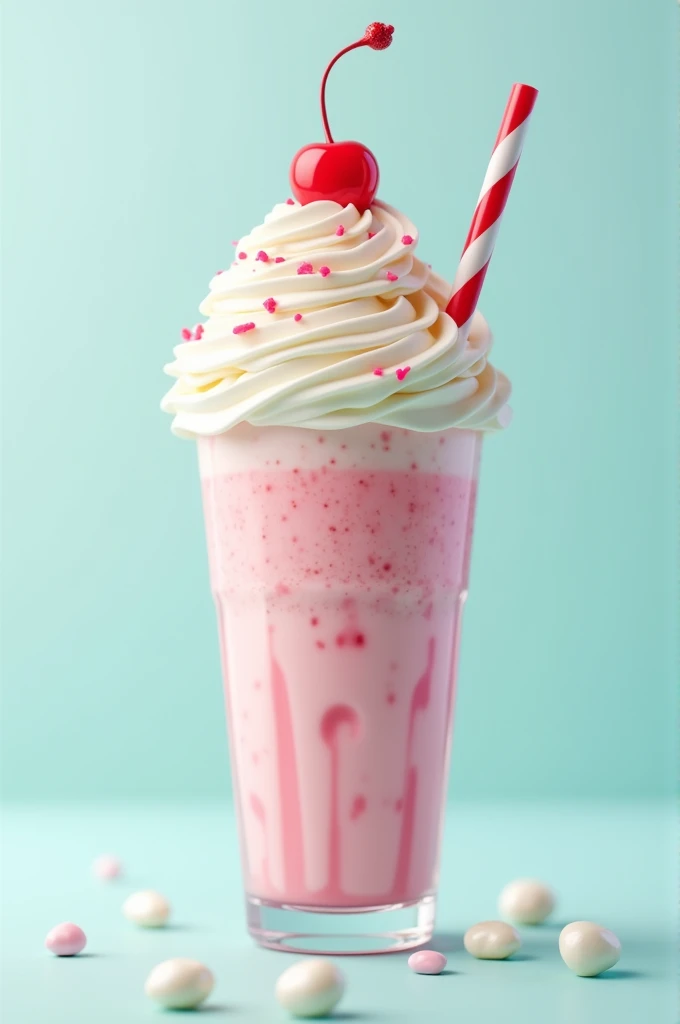Give me a picture my milkshake with my logo