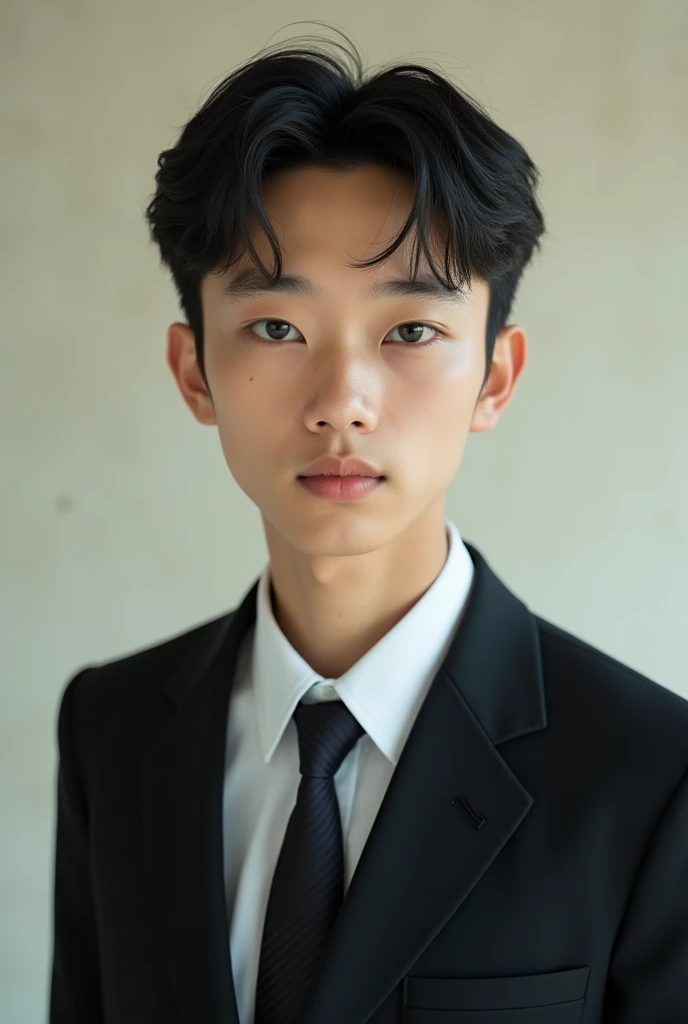 Hot schoolboy Asian super handesone with uniform