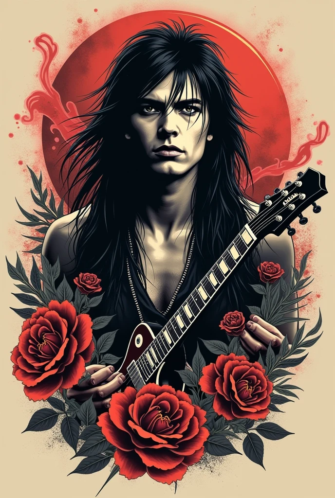 I would like tattoos that pay homage to the rock music genre./metals 