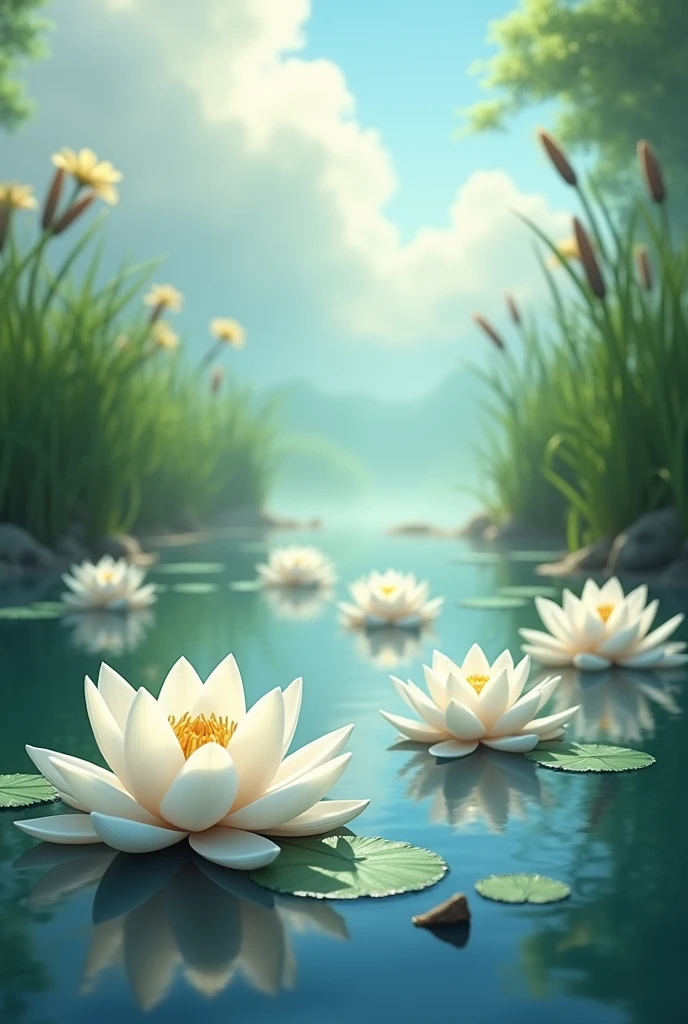 চৈত্র মাসের শাপলা বিল 