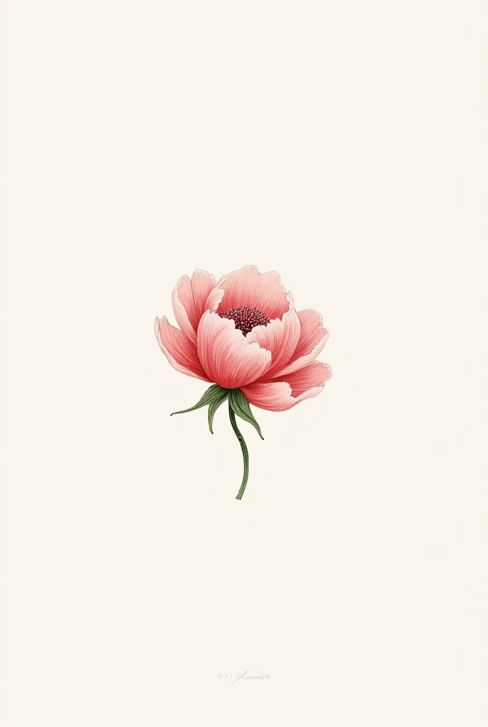 Logo for flower shop with an elegant formal style