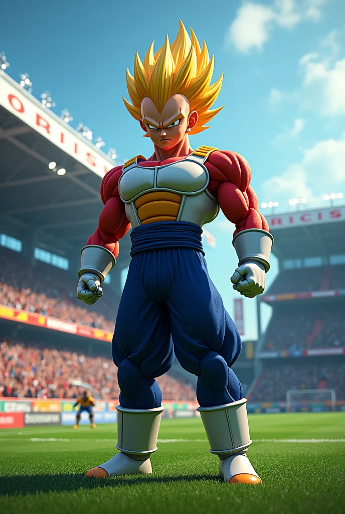 Vegeta at Morumbis (Football stadium).