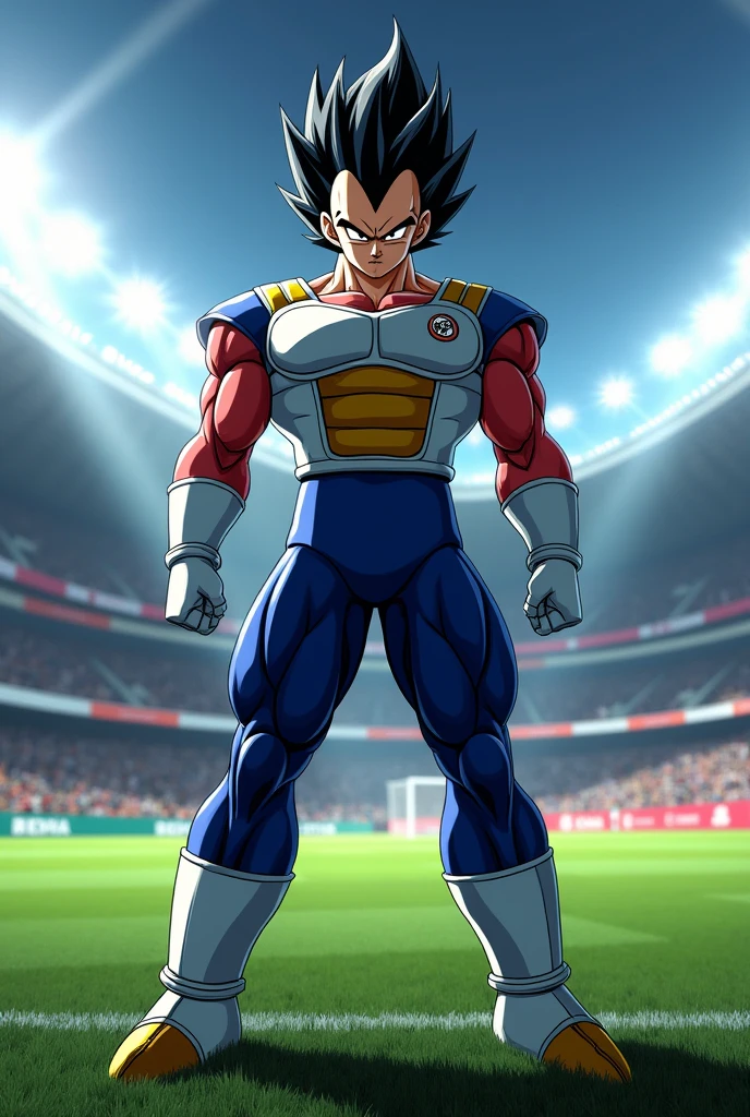 Vegeta at Morumbis (Brazilian Football Stadium, belonging to the Sao Paulo Football Club).