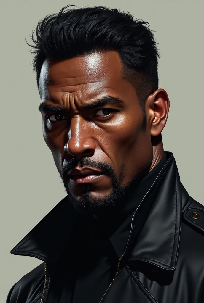 Retrato Hiper focus, wesley snipes como Blade (marvel) cabelo curto na cor preto, ultra realisitic, Reality, hiperReality 