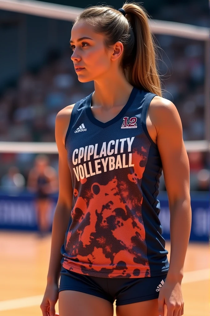 A women&#39;s volleyball tank top named Capelacity Volleyball. 